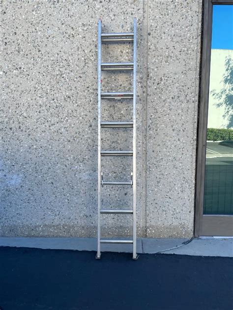 pre-fabricated aluminum ladder 16'3|keller 16' extension ladder.